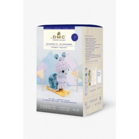 Amigurumi Caracol esquiador